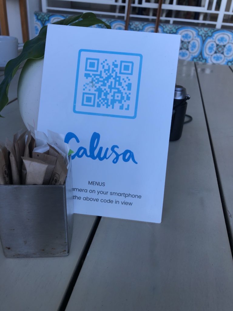 QR code for Baker's Cay restaurant