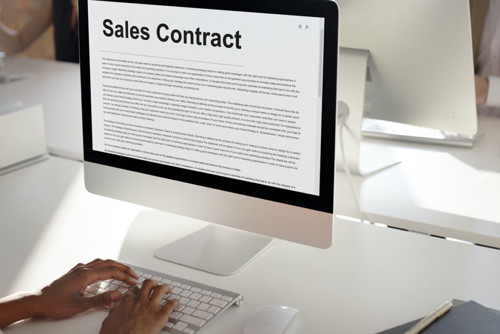 Sales agreement